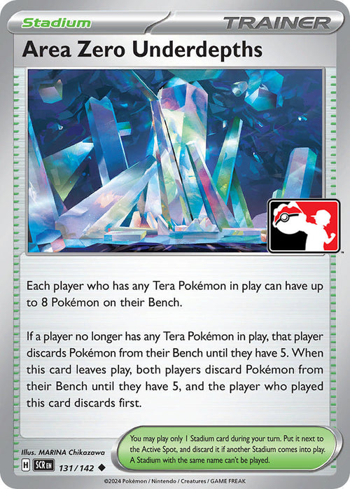 Area Zero Underdepths