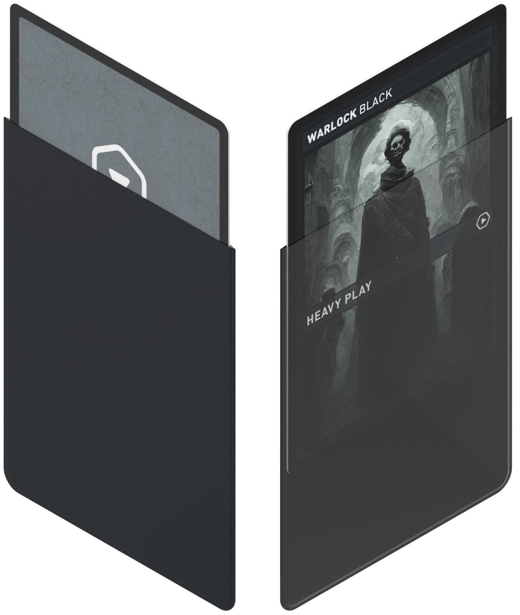 Sleeves Curvy - Negro / Heavy Play - Standard 100