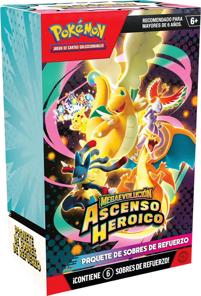 Booster Bundle Pokémon TCG: Ascenso Heroico
