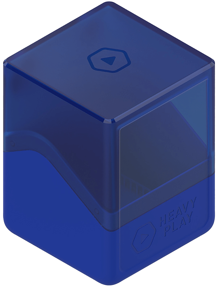 Deckbox Azul - Heavy Play 100+