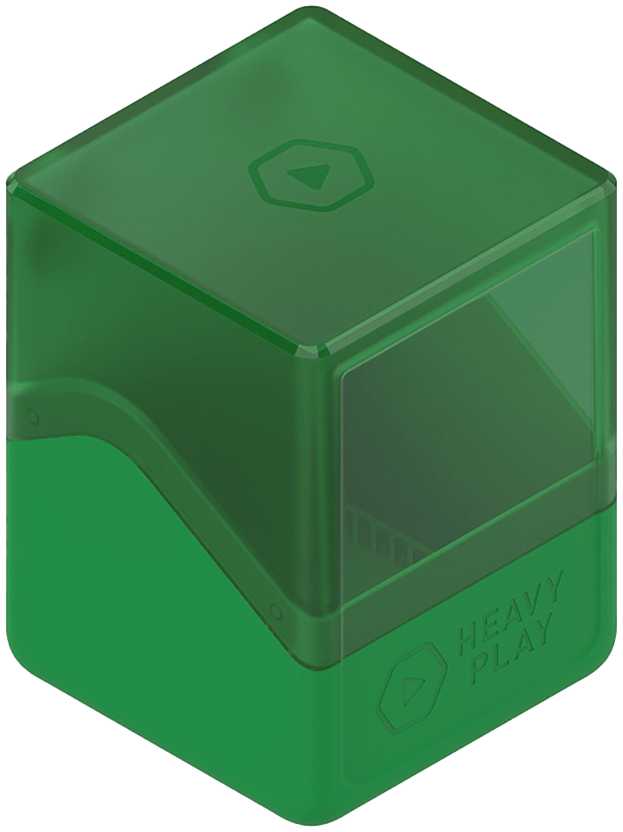 Deckbox Verde - Heavy Play 100+
