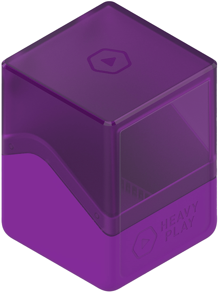 Deckbox Morado - Heavy Play 100+